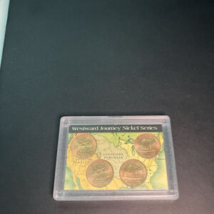 2004 P & D Westward Journey Nickel Series 4 Coin Set Louisiana Purchase